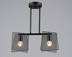 Люстра в стилі лофт Sirius B S2469/2 BK чорна