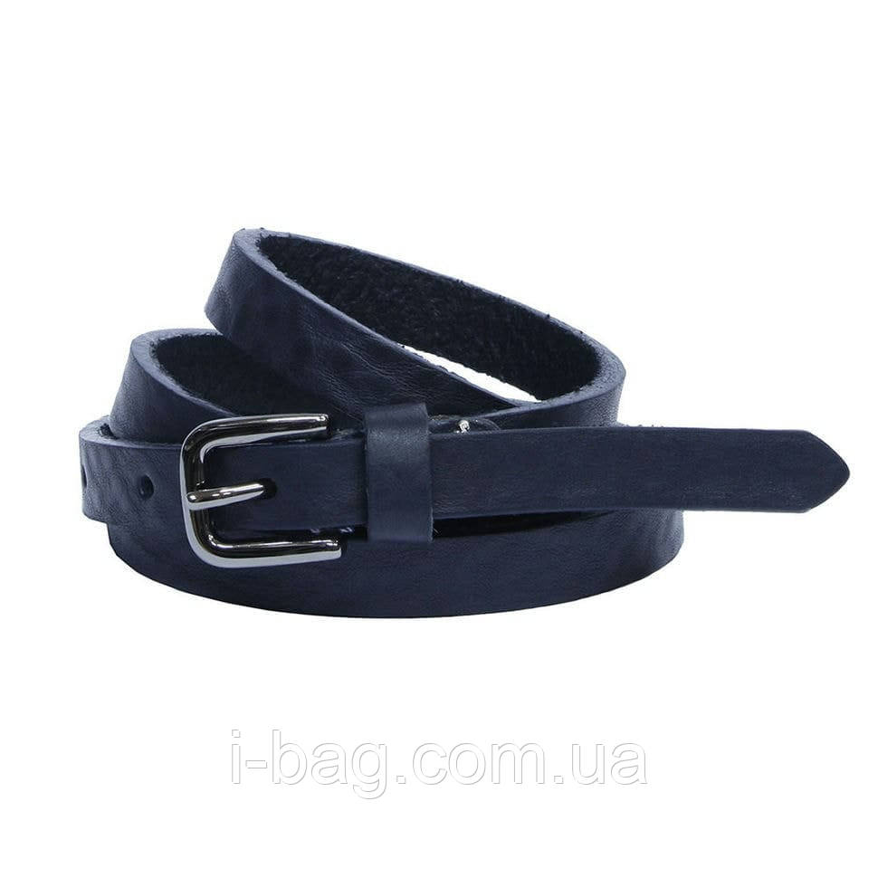 Шкіряний ремень 04/15 blu синій TONY PEROTTI, фото 1