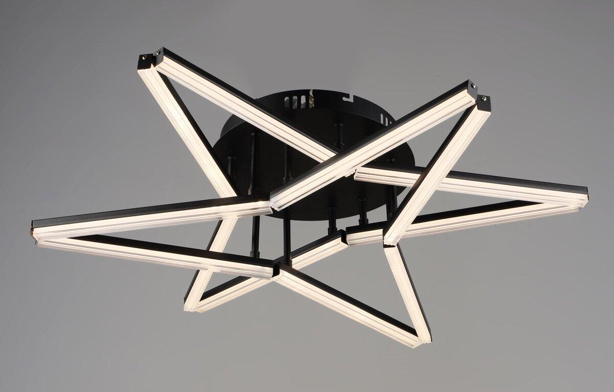 Люстра світлодіодна B YH1324/12 BK 72W, фото 1