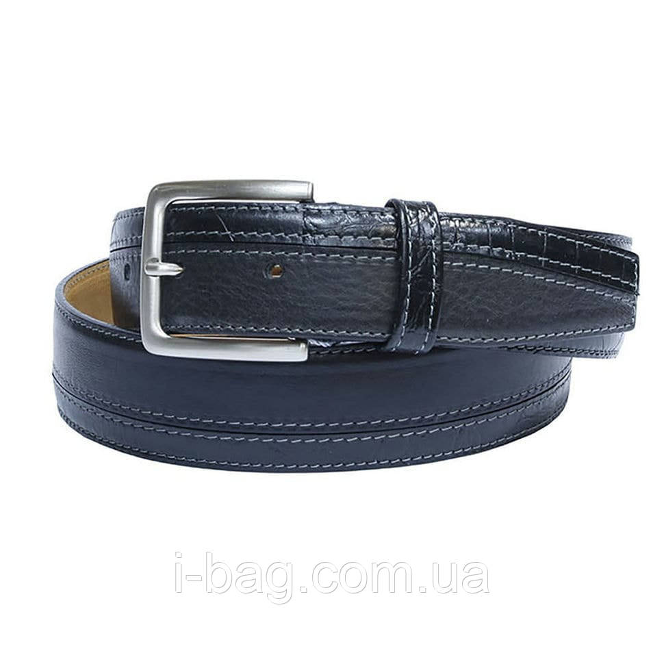 Шкіряний ремень 0830 nero чорний TONY PEROTTI, фото 1