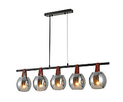 Люстра підвісна в стилі лофт G 321028/5 Matte Black