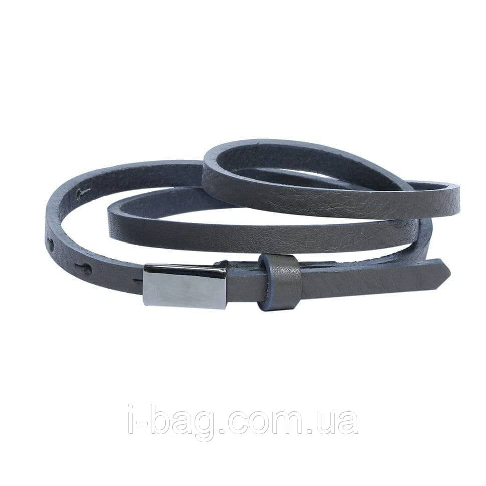 Ремінь шкіряний 010/10 grigio сірий TONY PEROTTI, фото 1