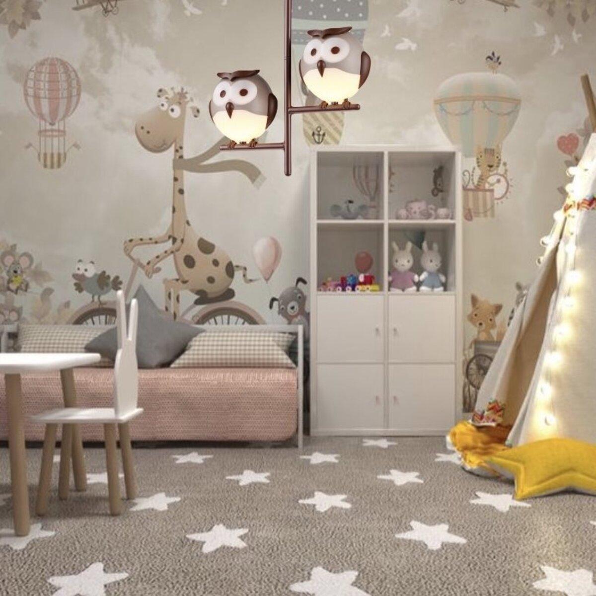 Люстра підвісна дитяча Sirius МX 16020-2В, фото 1