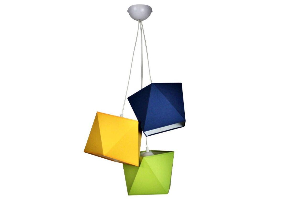 Люстра дитяча підвісна Sirius 8915-3С кольорова, фото 1