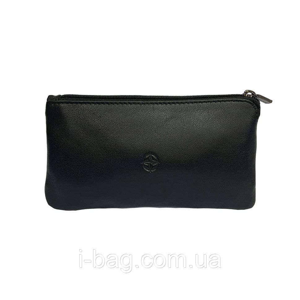 Ключниця шкіряна Cortina 5021 чорний, фото 1