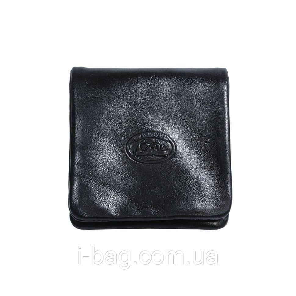 Монетниця шкіряна Italico 1636 чорний, фото 1