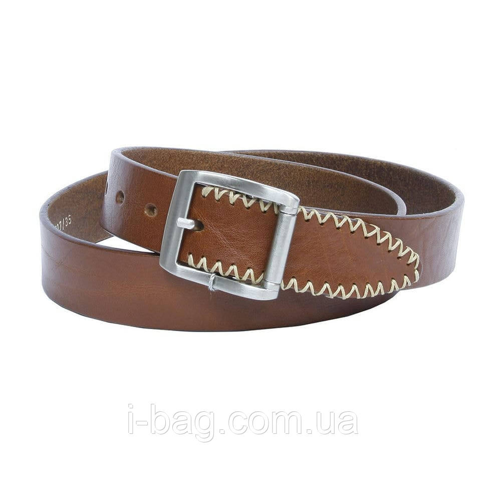 Ремінь шкіряний 707/35 cuoio коньячний TONY PEROTTI, фото 1