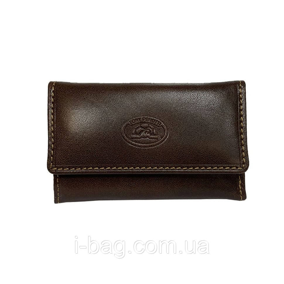 Ключниця шкіряна Italico 1117 moro коричневий, фото 1