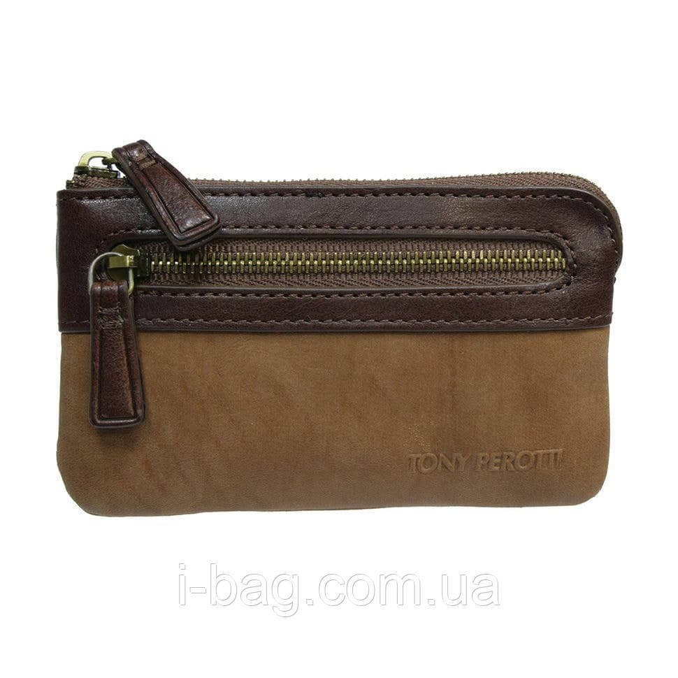 Ключниця шкіряна Metropolis 359 пісочний camel, фото 1