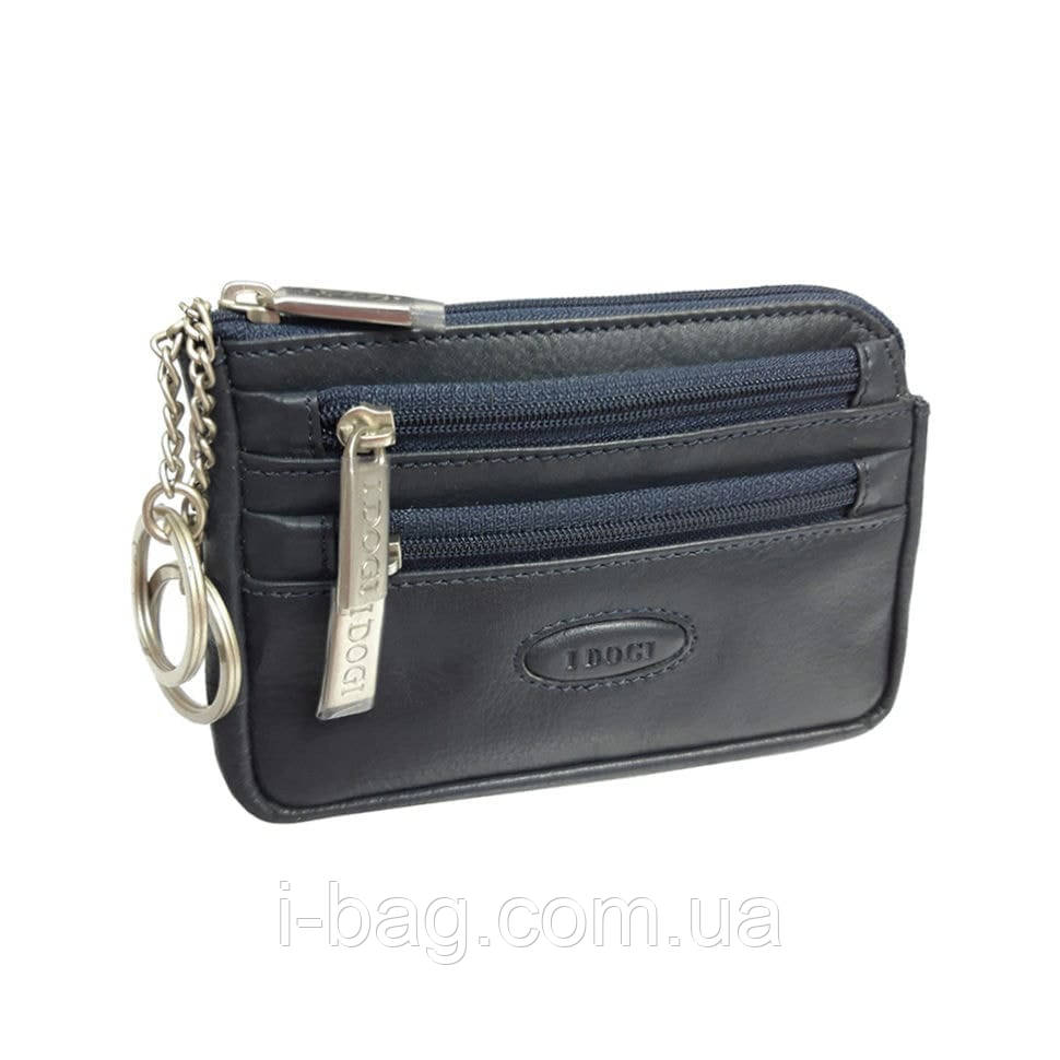 Ключниця шкіряна Cortina 5016 синій, фото 1