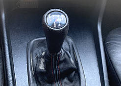 Ручка КПП V2-5ст (шкірозамінник, чорна гладка) для BMW 5 серія E-34 1988-1995 рр