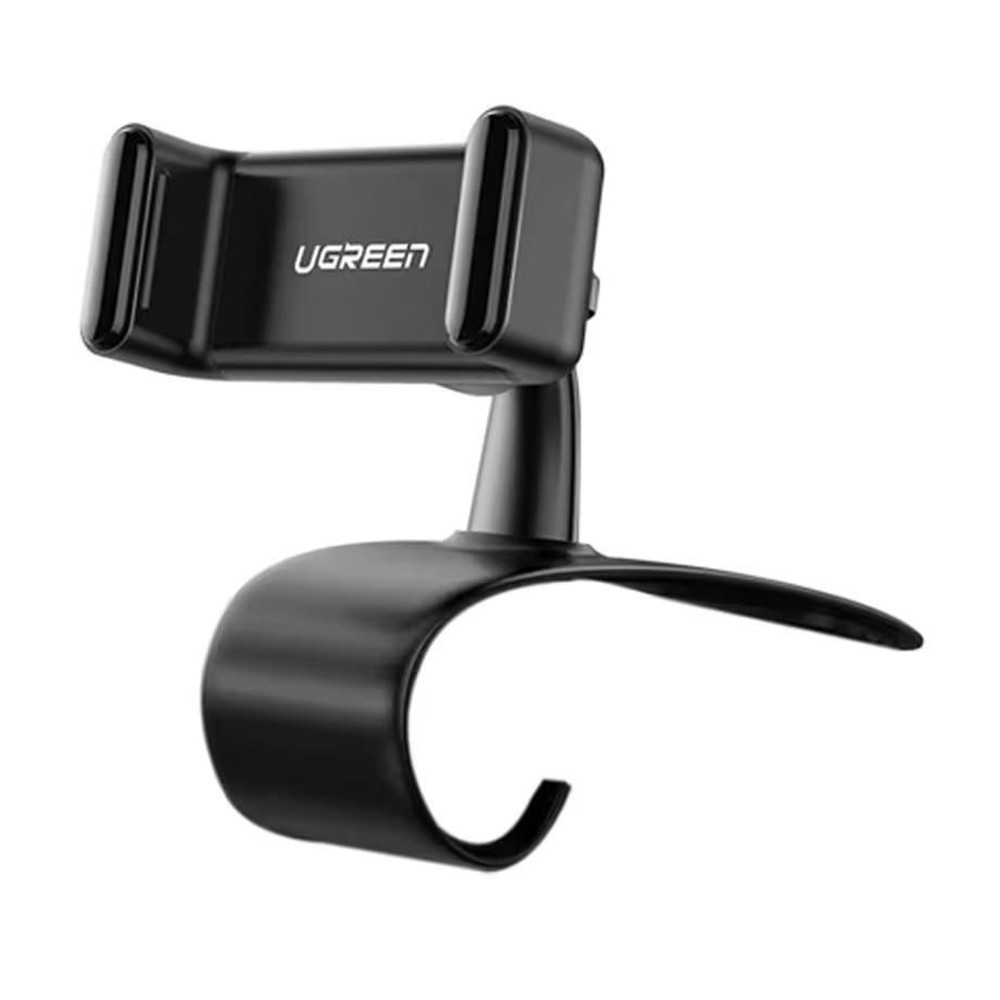 Автотримач для телефона на приладову панель Ugreen LP189 Dashboard Snap Clip Phone Holder Black