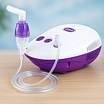 Інгалятор 2B BR-CN143 | Компресорний | Для дітей та дорослих | 2 маски | Гарантія 2 роки