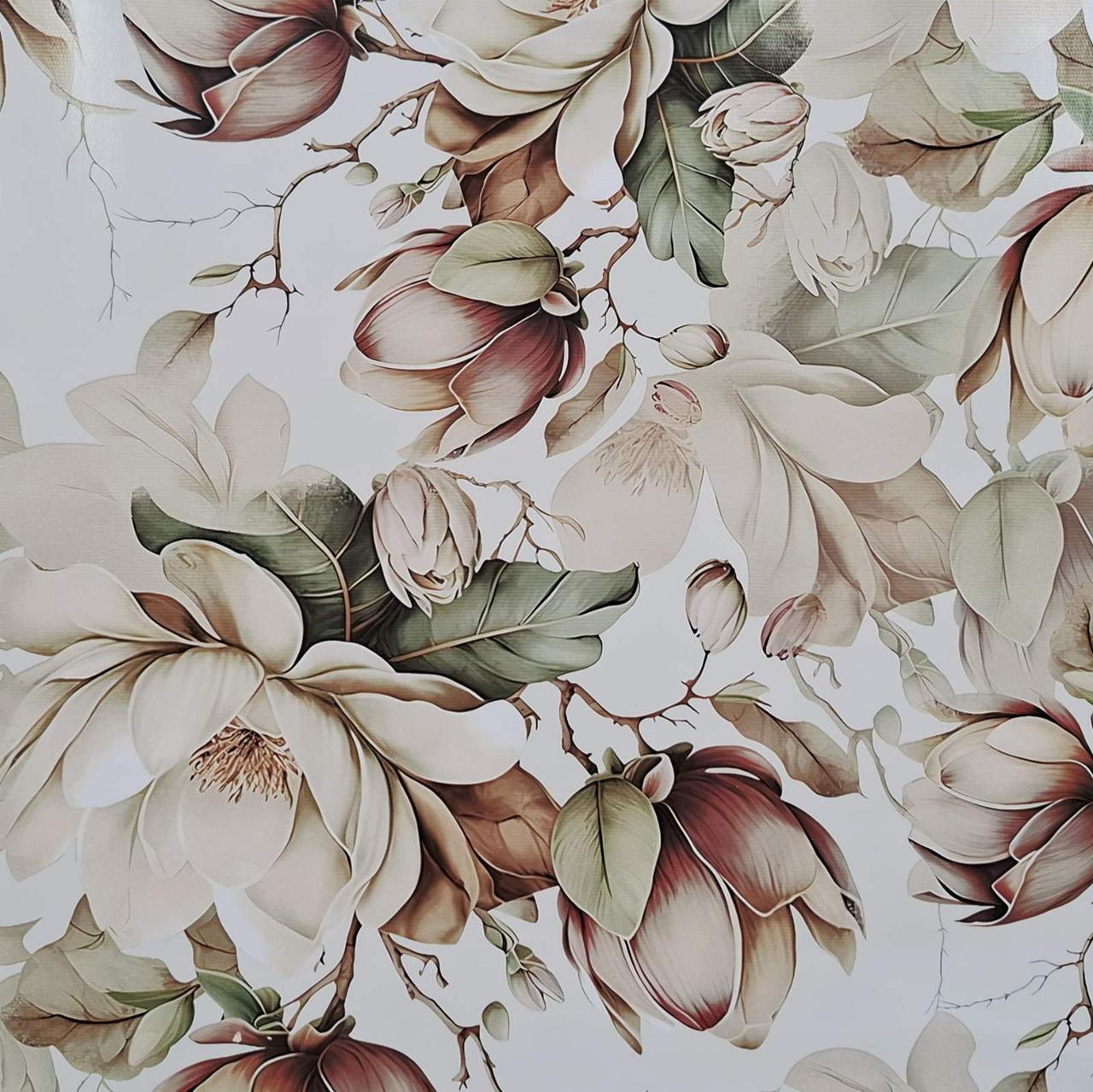 Шикарна клейонка на кухонний стіл на тканинній основі