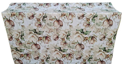 Шикарна клейонка на кухонний стіл на тканинній основі, фото 2