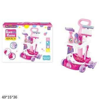 Ігровий набір для прибирання з візком та аксесуарами A5928 G-Rich