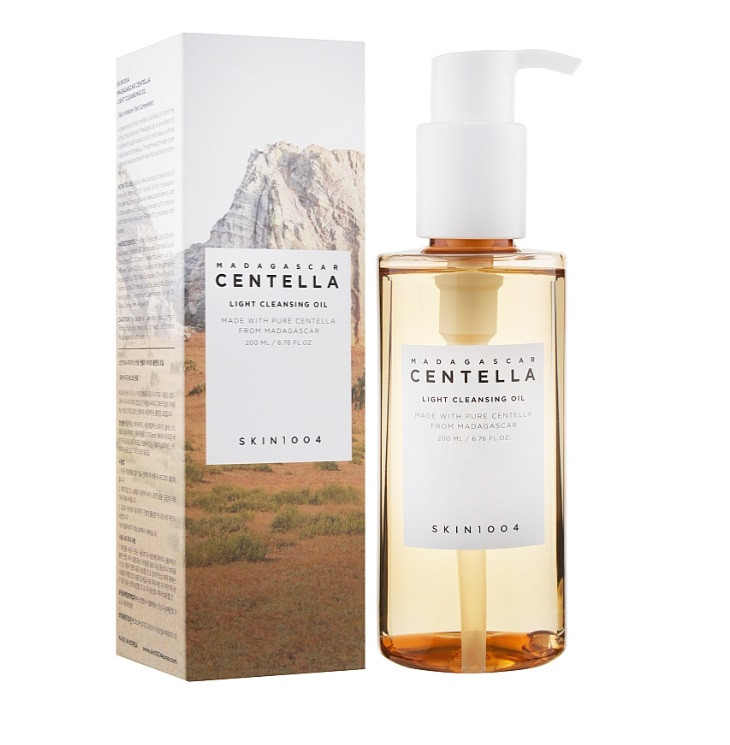 Легка очищувальна олія з екстрактом центелли азіатської SKIN1004 Madagascar Centella Light Cleansing Oil 200 мл, фото 1