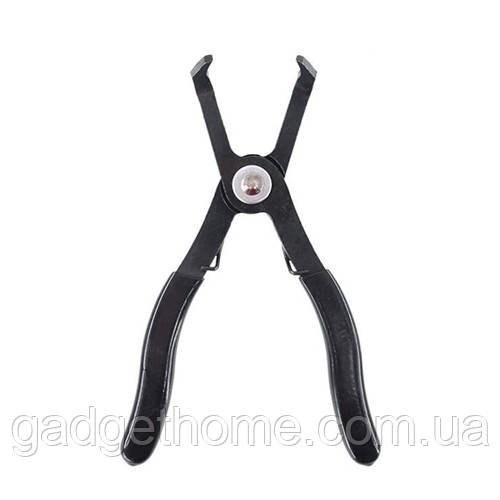 ТОП! Щипці для зняття обшивки і кліпс, вигнуті 30град, сталь - (gHome), фото 1