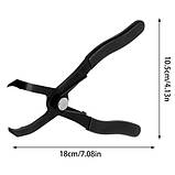 ТОП! Щипці для зняття обшивки і кліпс, вигнуті 30град, сталь - (gHome), фото 4