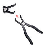 ТОП! Щипці для зняття обшивки і кліпс, вигнуті 30град, сталь - (gHome), фото 5