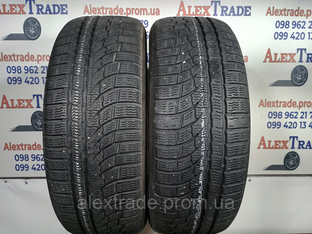 215/55 R17 Nokian WR A4 зимові шини б/у, фото 1
