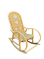 Плетена крісло качалка «Вишиванка "