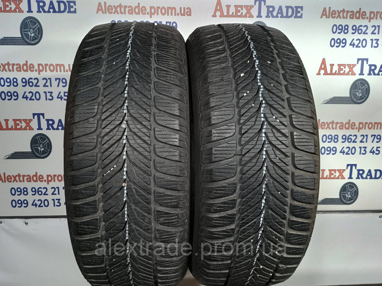 215/55 R17 Sava Eskimo HP зимові шини б/у, фото 1