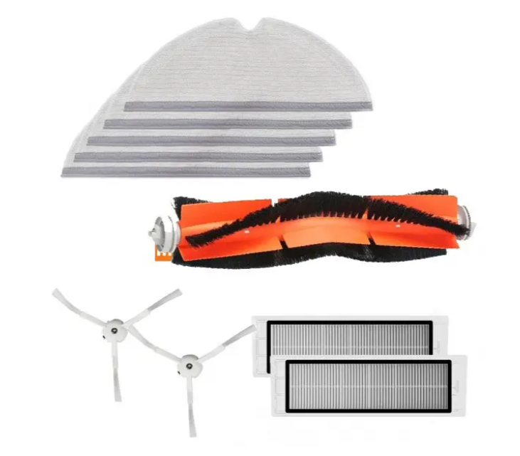 Комплект із 10 предметів для робота-пилососа Xiaomi Mijia / RoboRock S50 S51 S55 S5 Max S6 E4 E20 C10, фото 1