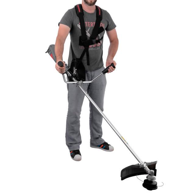 Тример електричний, 1400 Вт, 230 В~50 Гц, 7500 об./хв, плавний пуск, INTERTOOL DT-2248, фото 1