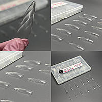 GLOBAL Гелеві типси «3D diamonds», стилет, 08, 120шт, 12 розмірів