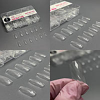 GLOBAL Гелеві типси «3D diamonds», квадрат, 07, 120шт, 12 розмірів