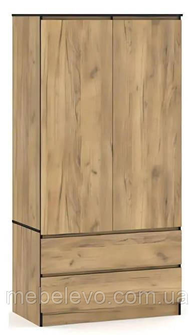 Шафа Бруклін 2Д2Ш 1796х904х504мм   Меблі-Сервіс