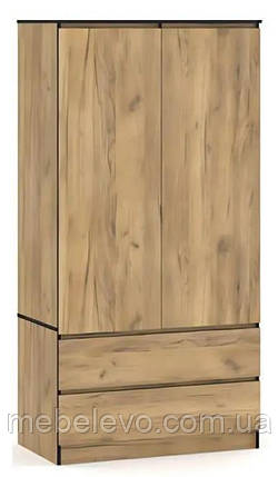 Шафа Бруклін 2Д2Ш 1796х904х504мм Меблі-Сервіс, фото 1