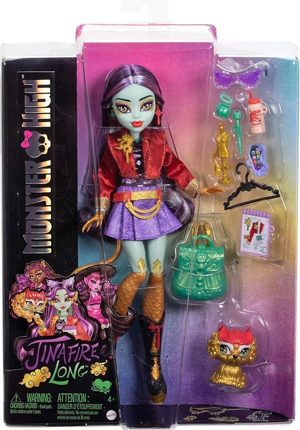 Лялька Монст Хай Джиніфаєр Лонг з Драконом HYV58 Монстро-класика Monster High Jinafire Long , Міккі Маус, фото 1