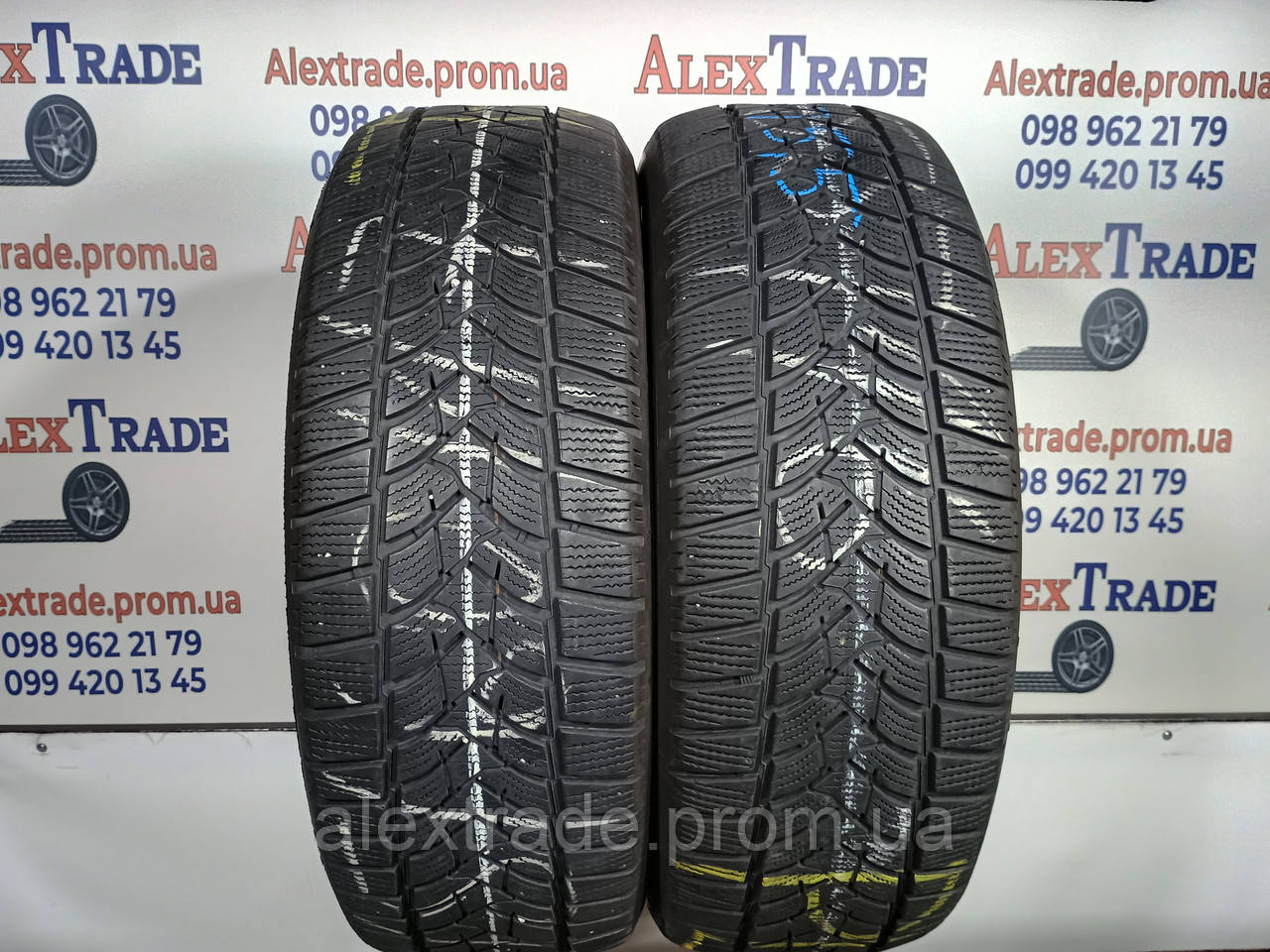 215/60 R17 Dunlop Winter Sport 5 зимові шини б/у, фото 1