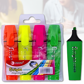 Набір текстовидільників 4 кольори на спиртовій основі DH700