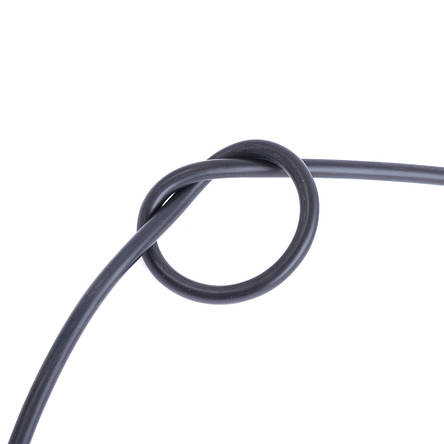 Силіконовий дріт 12AWG (3.5mm2-680/0.08TS) чорний, 1 м, фото 2