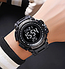 Годинник чоловічий наручний спортивний Skmei 2422 (Чорний), фото 5