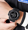 Годинник чоловічий наручний спортивний Skmei 2422 (Чорний), фото 6