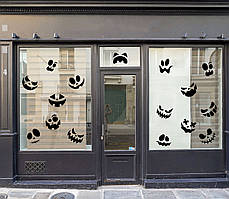 Вінілова Наклейка Набір Хеллоуин розмір листа 1000х500мм