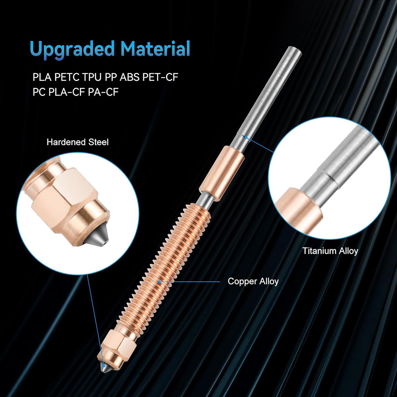Хотенд для Creality K2 Plus