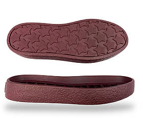 Підошва жіноча Diamant бордова розмір 36-41