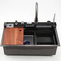 Багатофункціональне мийка для кухні / врізна раковина / кухонна раковина 8046 Качество !! 7грехов 4192