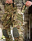 Тактичний костюм штурмовий Multicam військова форма Мультікам з наколінниками весна - фото 8 - id-p2385634872