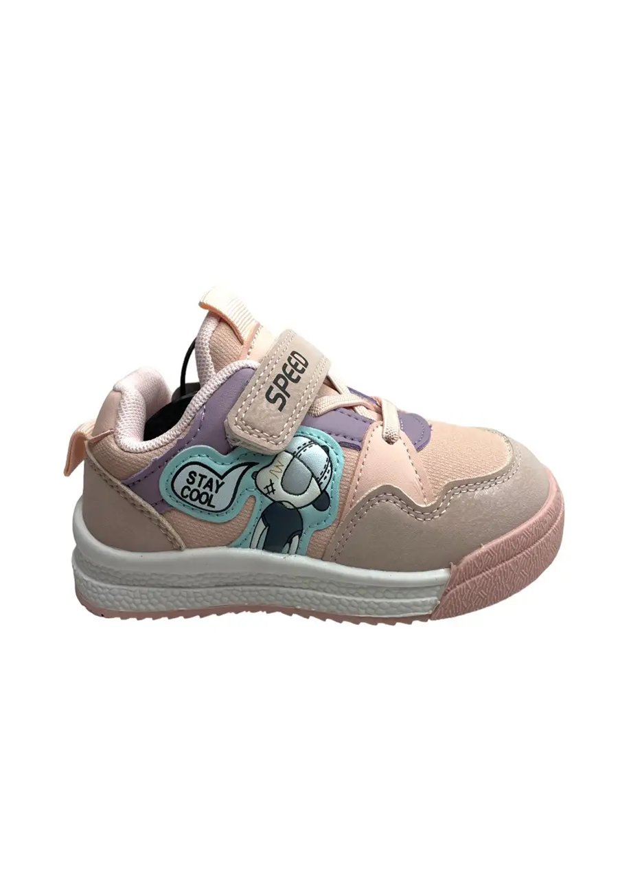 Дитячі кросівки на дівчинку рожеві, фото 1