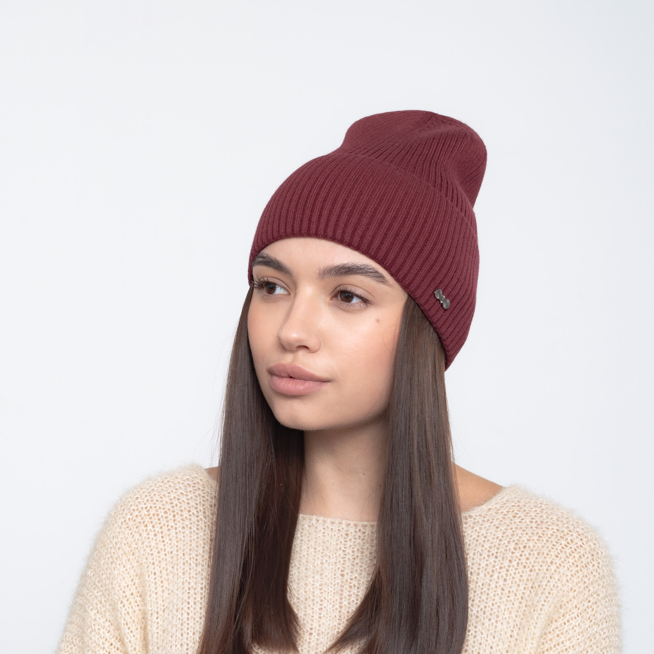 Шапка 2167 (віскоза)  бордо