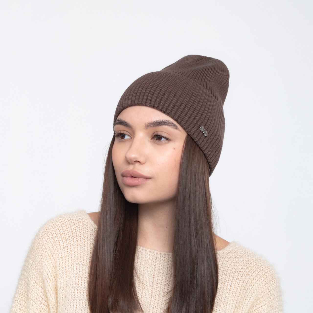 Шапка 2167 (віскоза)  коричневий