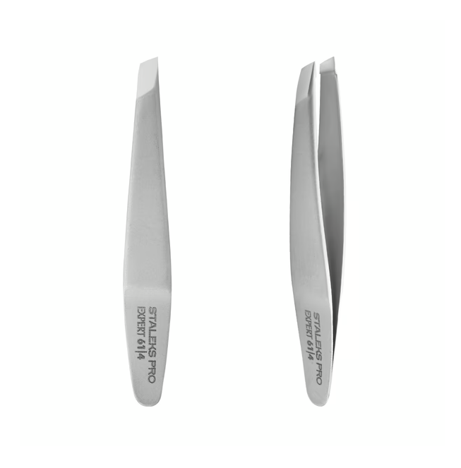 Пінцет для брів STALEKS PRO EXPERT 61 TYPE 4, фото 1