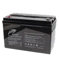Акумуляторна батарея LifePO4 з підігрівом і bluetooth RITAR Ritar R-LFP12.8V100AH