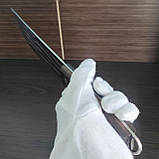 Ніж кухарський універсальний широкий кухонний 32см, фото 3